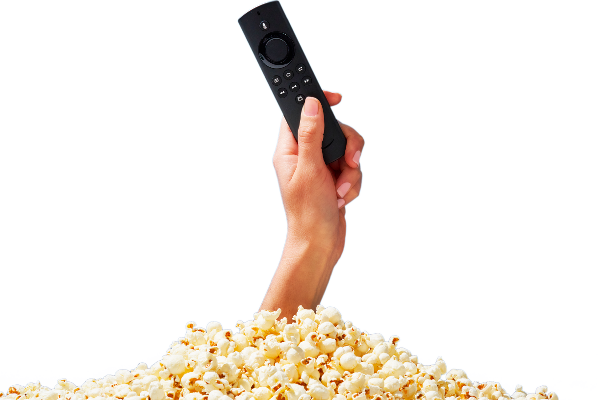 Remote Control with Popcorn
