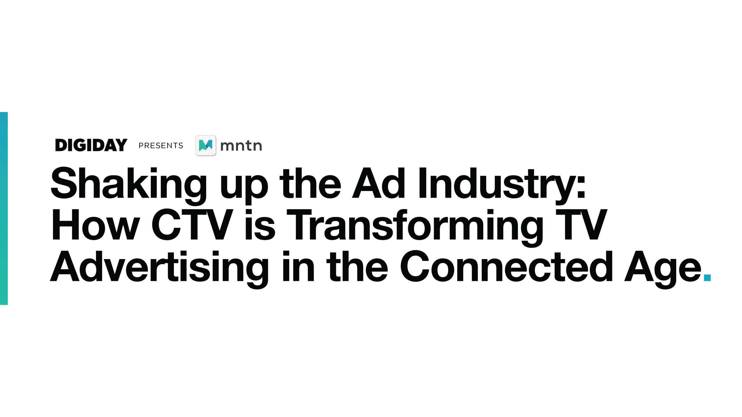 How Brands are Approaching Connected TV in 2022