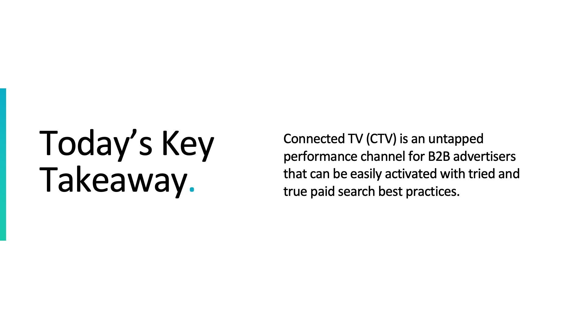 7 Best Practices: The Search Marketer’s Guide to Connected TV