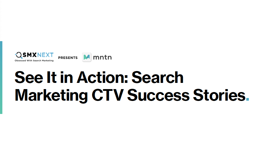 See It in Action: Search Marketing CTV Success Stories