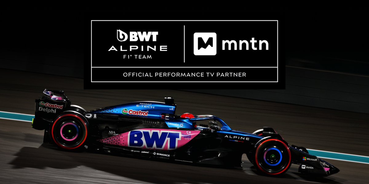 MNTN and BWT Alpine F1? Team - MNTN