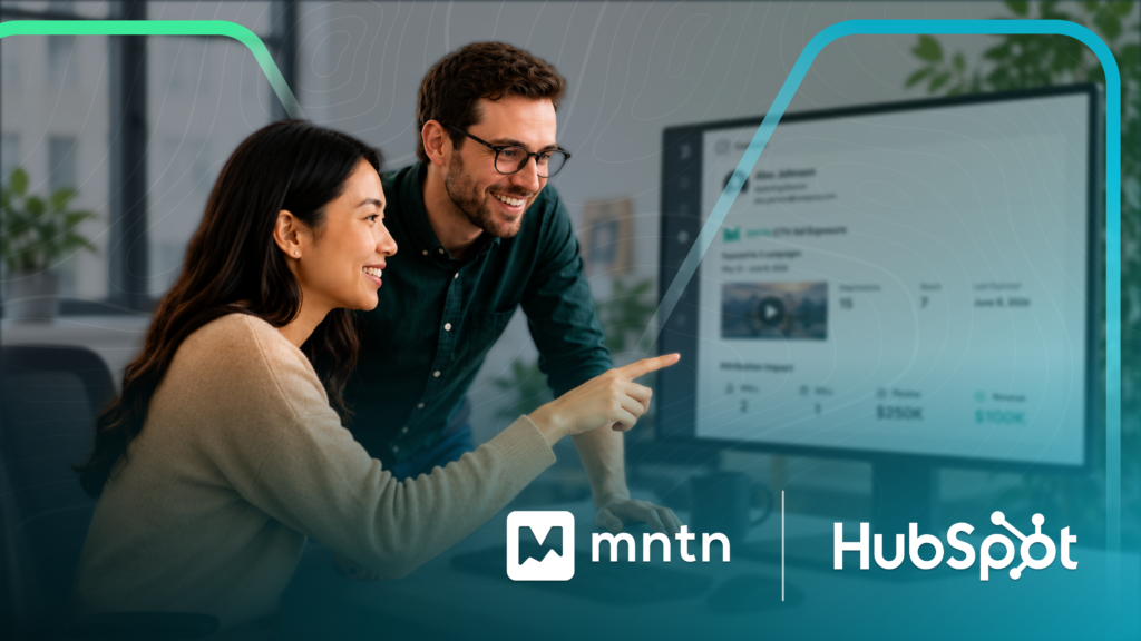 MNTN Brings Advanced Data Attribution to CTV with First of its Kind HubSpot Integration